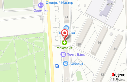 Аптека Максавит в Волгограде на карте