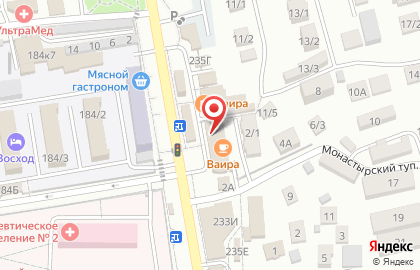 Магазин кондитерских изделий Сладкий рай на Октябрьской улице на карте