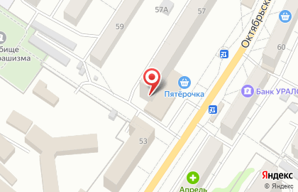 Юридический центр Бастион на Октябрьской улице на карте