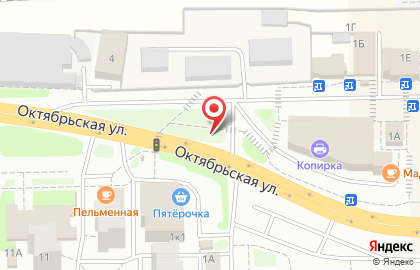 Дом быта Авточип на Октябрьской улице на карте