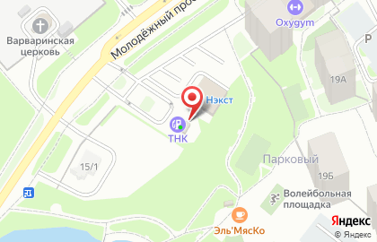 Региональная компания Баррель на Молодёжном проспекте на карте