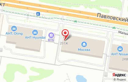 Мебельный центр Москва в Барнауле на карте