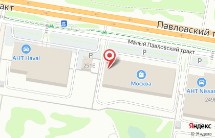 Мебельный центр Москва в Барнауле на карте