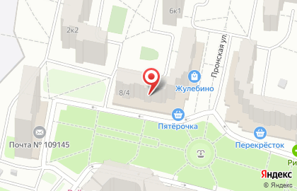 Мобил Элемент на Жулебинском бульваре на карте