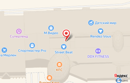 Супермаркет цифровой и бытовой техники DNS в ТЦ Космопорт на карте