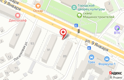 Киоск по продаже фруктов и овощей в Воронеже на карте