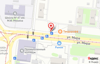 Хлебный киоск Хлебная столица на площади Карла Маркса на карте
