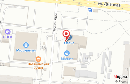 Строитель 55 в Кировском районе на карте