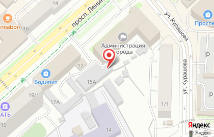 Центр информационных технологий на проспекте Ленина на карте