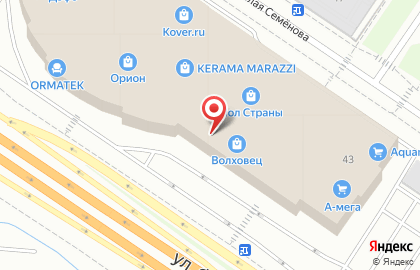 Салон мебели Verno cucine на улице Федюнинского на карте