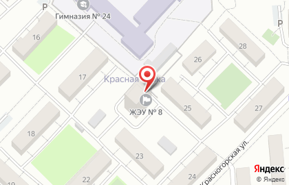 Мо г. Люберцы Городской Жилищный Трест жэу # 8 на карте