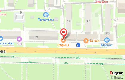 Булочная-пекарня Жар-Свежар в Центральном районе на карте