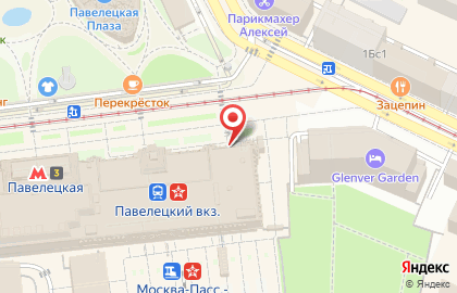 Магазин фастфудной продукции Донер №1 на Павелецкой площади на карте