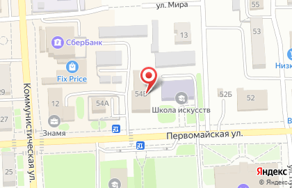 Магазин DaVita на Первомайской улице на карте