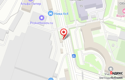Магазин автозапчастей в Санкт-Петербурге на карте