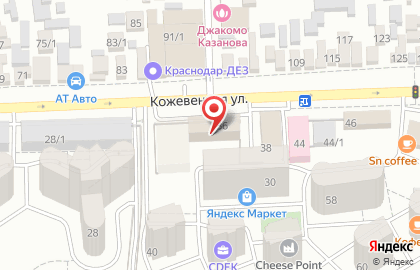 Авангард, ООО на Кожевенной улице на карте