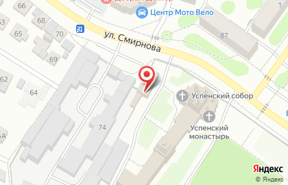 Чайная лавка на улице Смирнова на карте