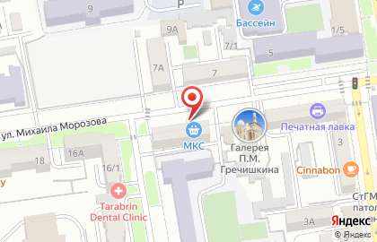 Ромашка на карте