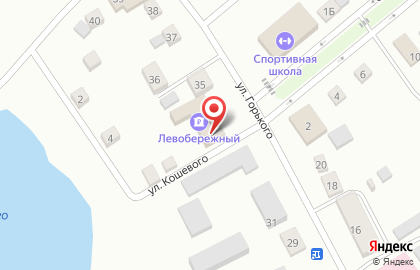 Банк Левобережный в Новосибирске на карте