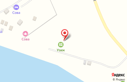 Кемпинг Узюк на карте
