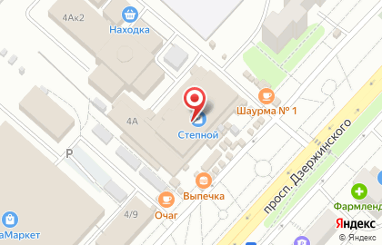 Торгово-производственная компания Ритуал56 на проспекте Дзержинского на карте