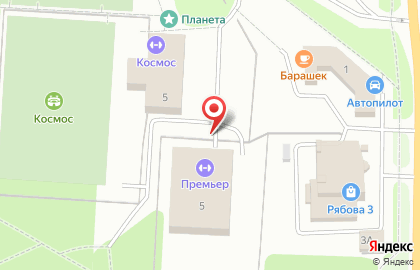 Теннисный клуб Премьер на карте