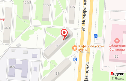Косметическая компания Avon на улице Немировича-Данченко на карте