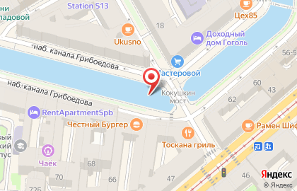 Нордшип на карте