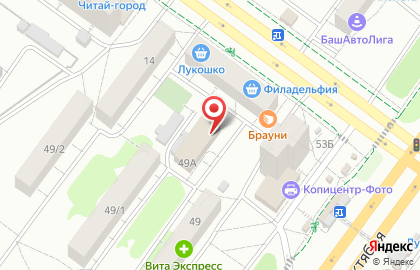 Нью-Йорк на проспекте Октября на карте