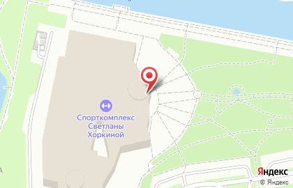 Учебно-спортивный комплекс БелГУ Светланы Хоркиной на карте