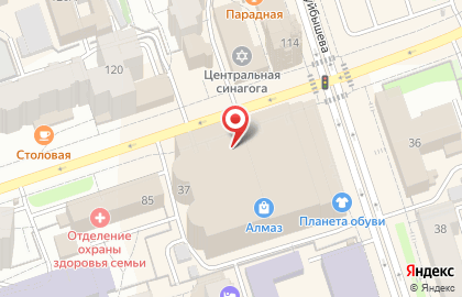 Магазин мужской одежды Феликс на карте