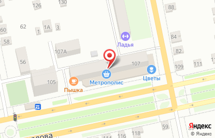 Магазин Смак+ на карте