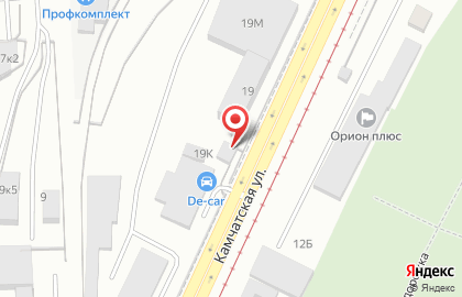 МАЗ-Нева на Камчатской улице на карте