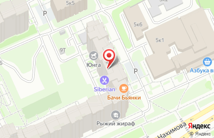 Пекарня-кондитерская Pane в Василеостровском районе на карте