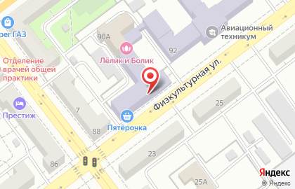 Бизнес Ресурс на Физкультурной улице на карте