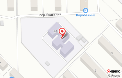 Детский сад №10 в проезде Дзержинского на карте