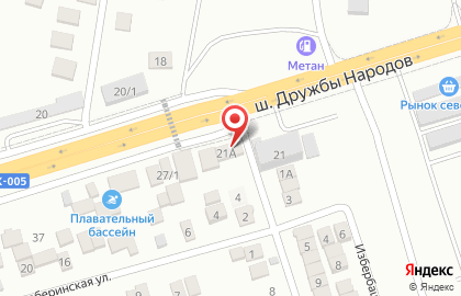 Мастерская в Кировском районе на карте