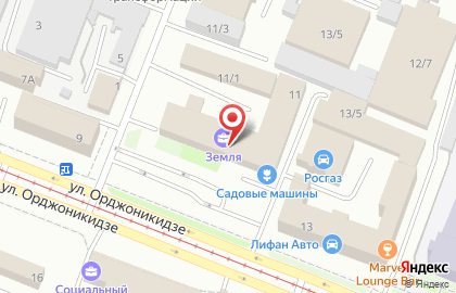 Торгово-сервисный центр ФРОСТ-НК на улице Орджоникидзе на карте