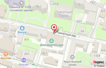 Архитектурное бюро «Московский архитектор» на карте