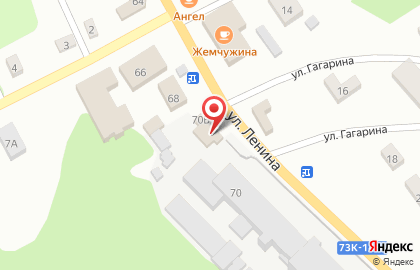 Почта России, АО на улице Ленина на карте