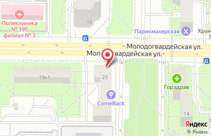 ОДС Жилищник района Кунцево на Полоцкой улице на карте