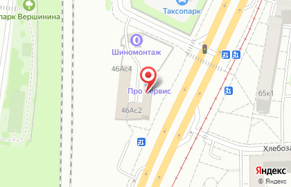 Автосервис Про Сервис на Варшавском шоссе на карте