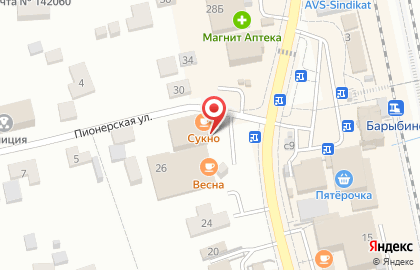 Магазин Красное & Белое в Москве на карте
