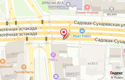 ООО Сфера на Садовой-Сухаревской улице на карте