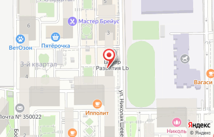 Компания Маркет-Флора на улице имени Героя Николая Шевелёва на карте