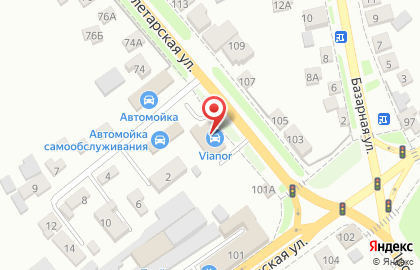 Шинный центр Vianor в Пролетарском проезде на карте