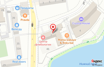 Агентство недвижимости Вертикаль в Ленинградском районе на карте