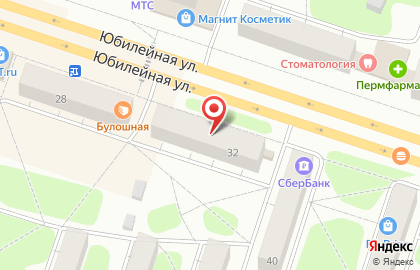 Участковый пункт полиции №8 на Юбилейной улице на карте