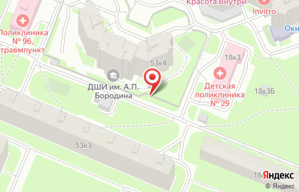 Идеал на улице Просвещения на карте