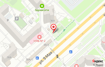 Киоск по продаже фруктов и овощей в Советском районе на карте